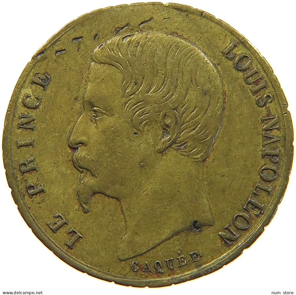 FRANCE JETON 1852 Napoleon III. (1852-1870) CAQUE #c033 0139 - Other & Unclassified