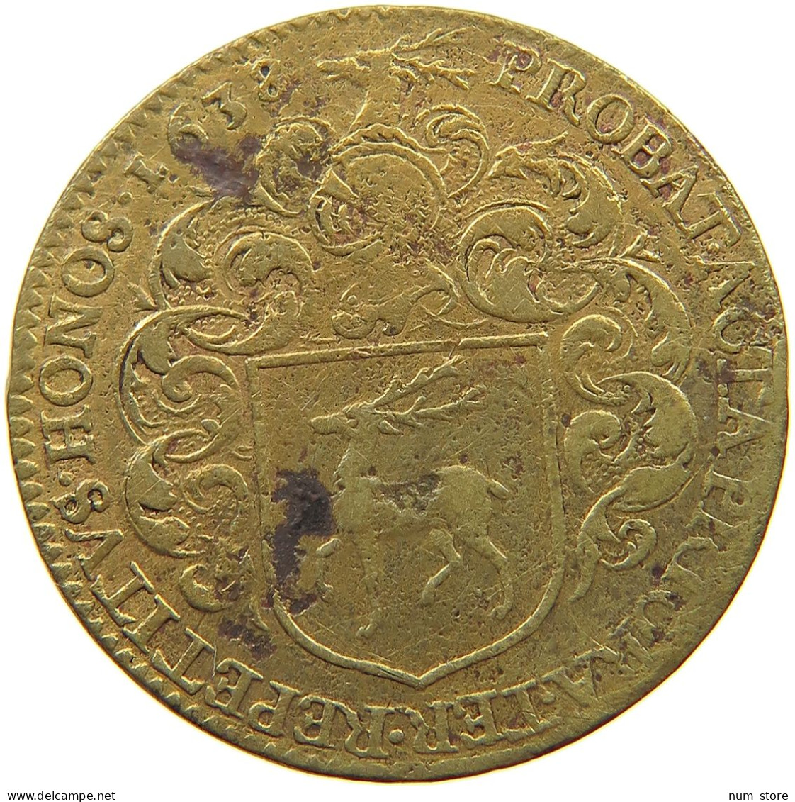 FRANCE JETON 1638 LOUIS XIII. (1610–1643) DIJON #a004 0537 - 1610-1643 Louis XIII The Just