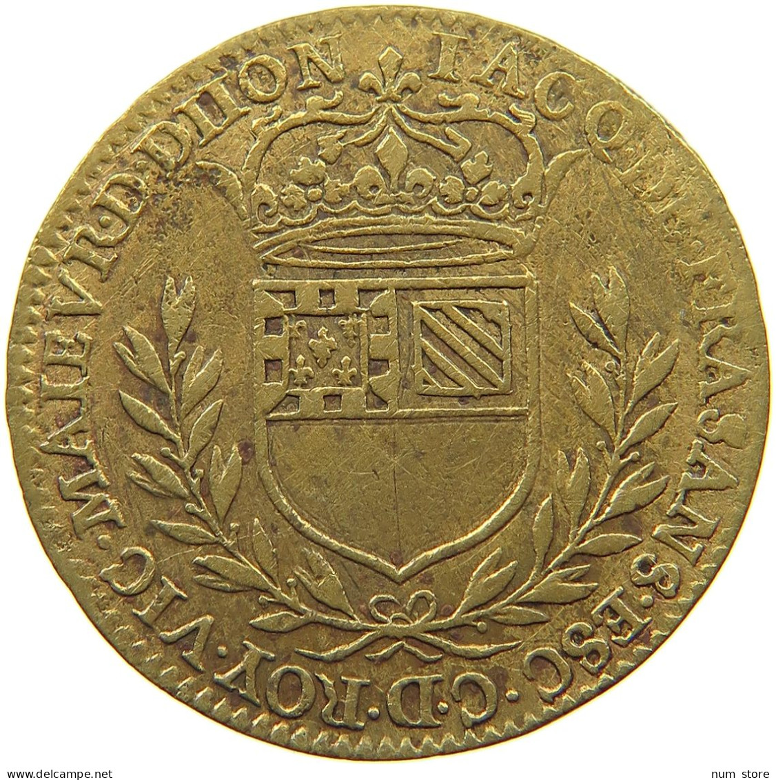 FRANCE JETON 1638 LOUIS XIII. (1610–1643) DIJON #a004 0537 - 1610-1643 Luis XIII El Justo