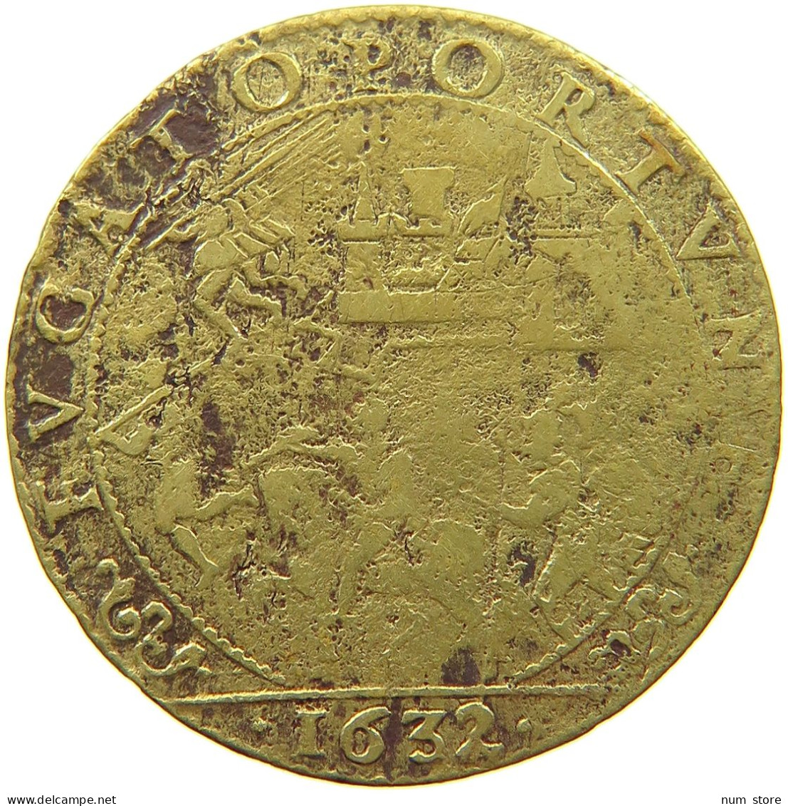 FRANCE JETON 1632 LOUIS XIII. (1610–1643) DIJON #a004 0595 - 1610-1643 Louis XIII Le Juste