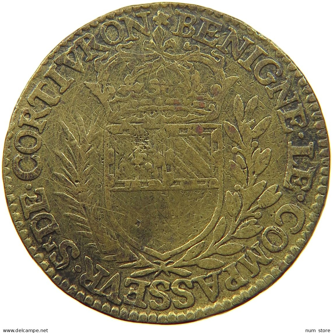 FRANCE JETON 1621 LOUIS XIII. (1610–1643) DIJON #a004 0529 - 1610-1643 Lodewijk XIII Van Frankrijk De Rechtvaardige