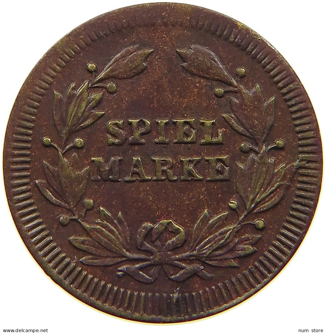 FRANCE JETON  Napoleon III. (1852-1870) SPIEL MARKE #a074 0781 - Autres & Non Classés