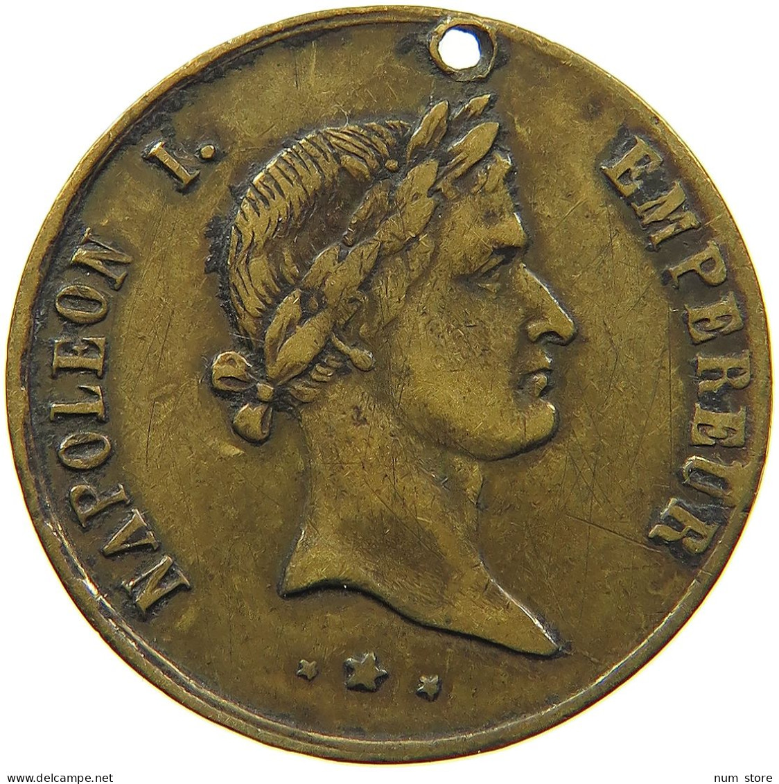 FRANCE JETON  Napoleon III. (1852-1870) / NAPOLEON I. #tm7 0197 - Sonstige & Ohne Zuordnung