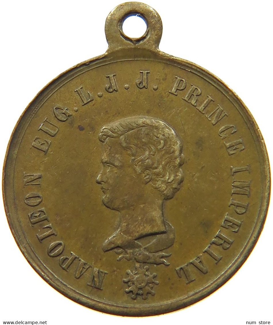 FRANCE JETON  Napoleon III. (1852-1870) PRINCE IMPERIAL #a033 0881 - Sonstige & Ohne Zuordnung