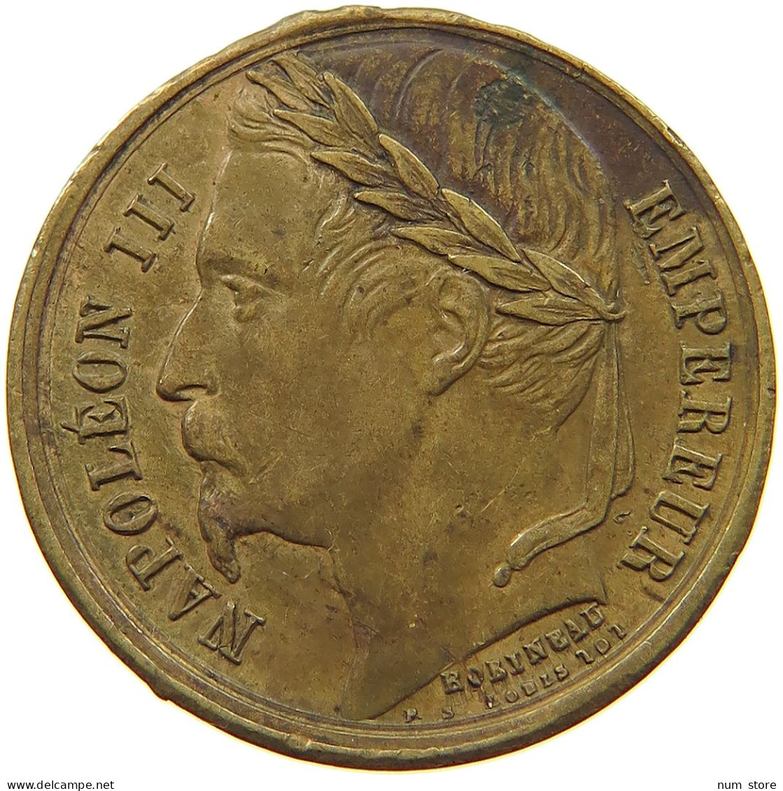 FRANCE MEDAL 1852 Napoleon III. (1852-1870) #a004 0685 - Autres & Non Classés