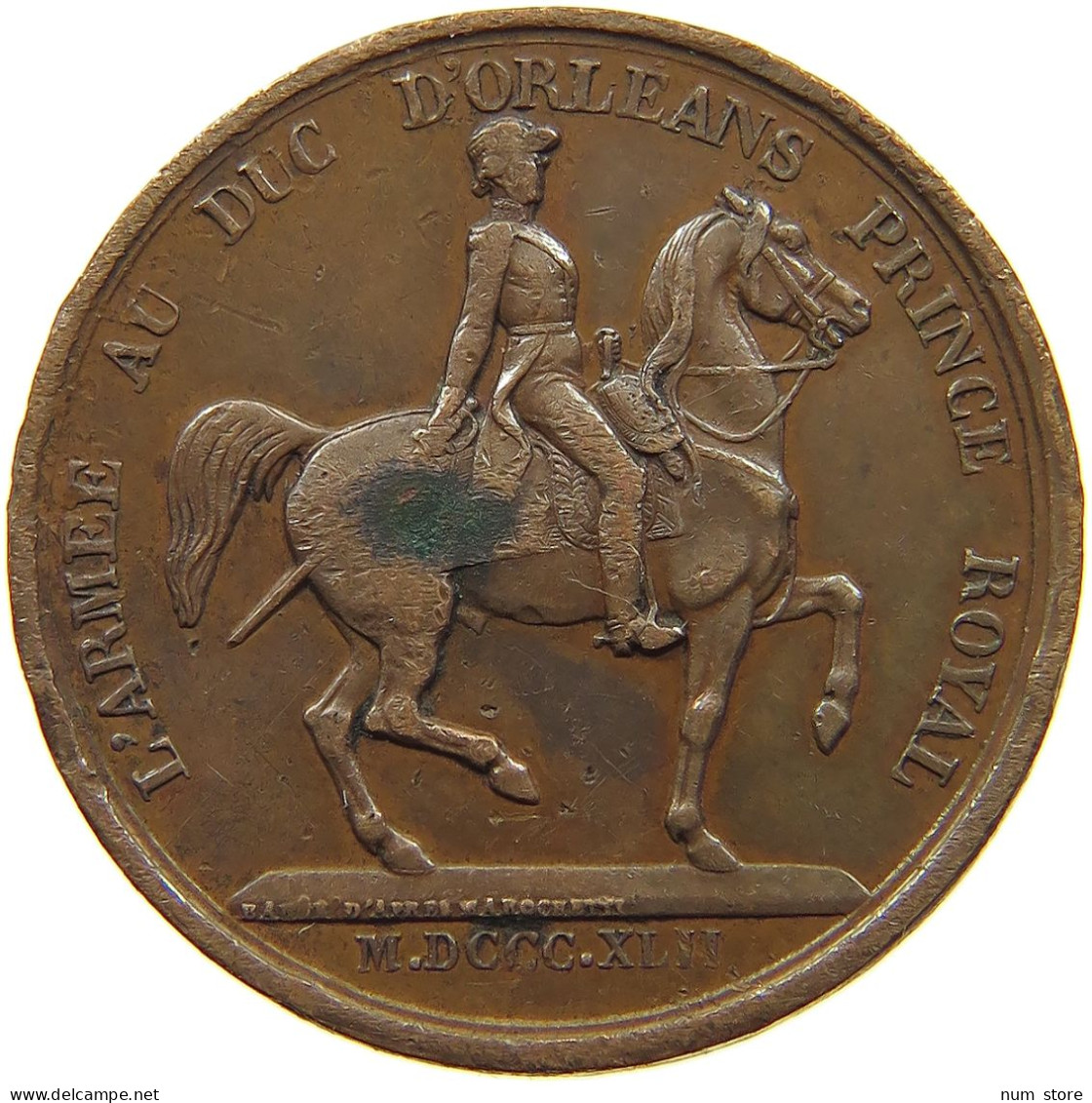 FRANCE MEDAL 1842 LOUIS PHILIPPE I. (1830-1848), BARRE #s062 0049 - Sonstige & Ohne Zuordnung