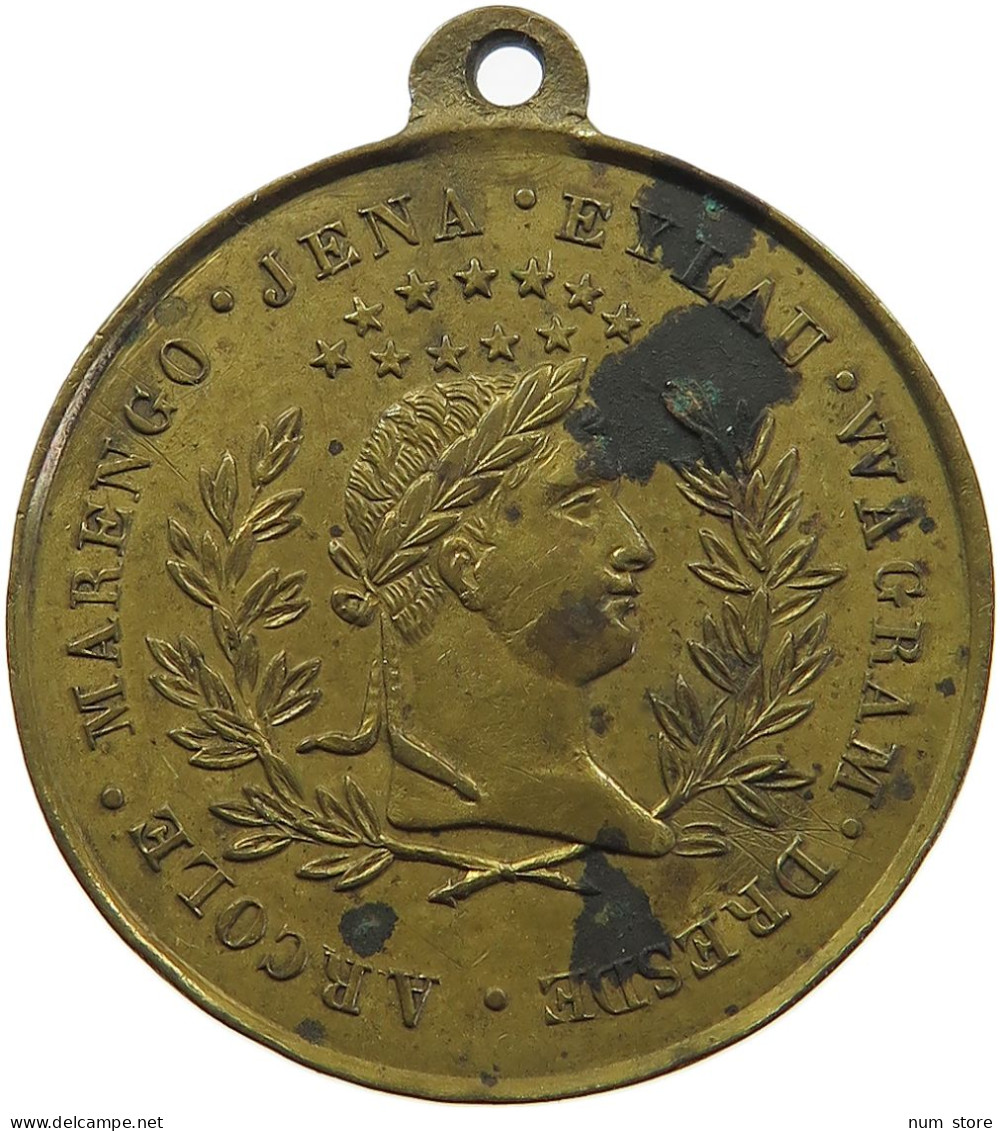 FRANCE MEDAL 1840 Napoleon I. (1804-1814, 1815) SOUVENIR IMMORTEL 1840 #c069 0015 - Autres & Non Classés