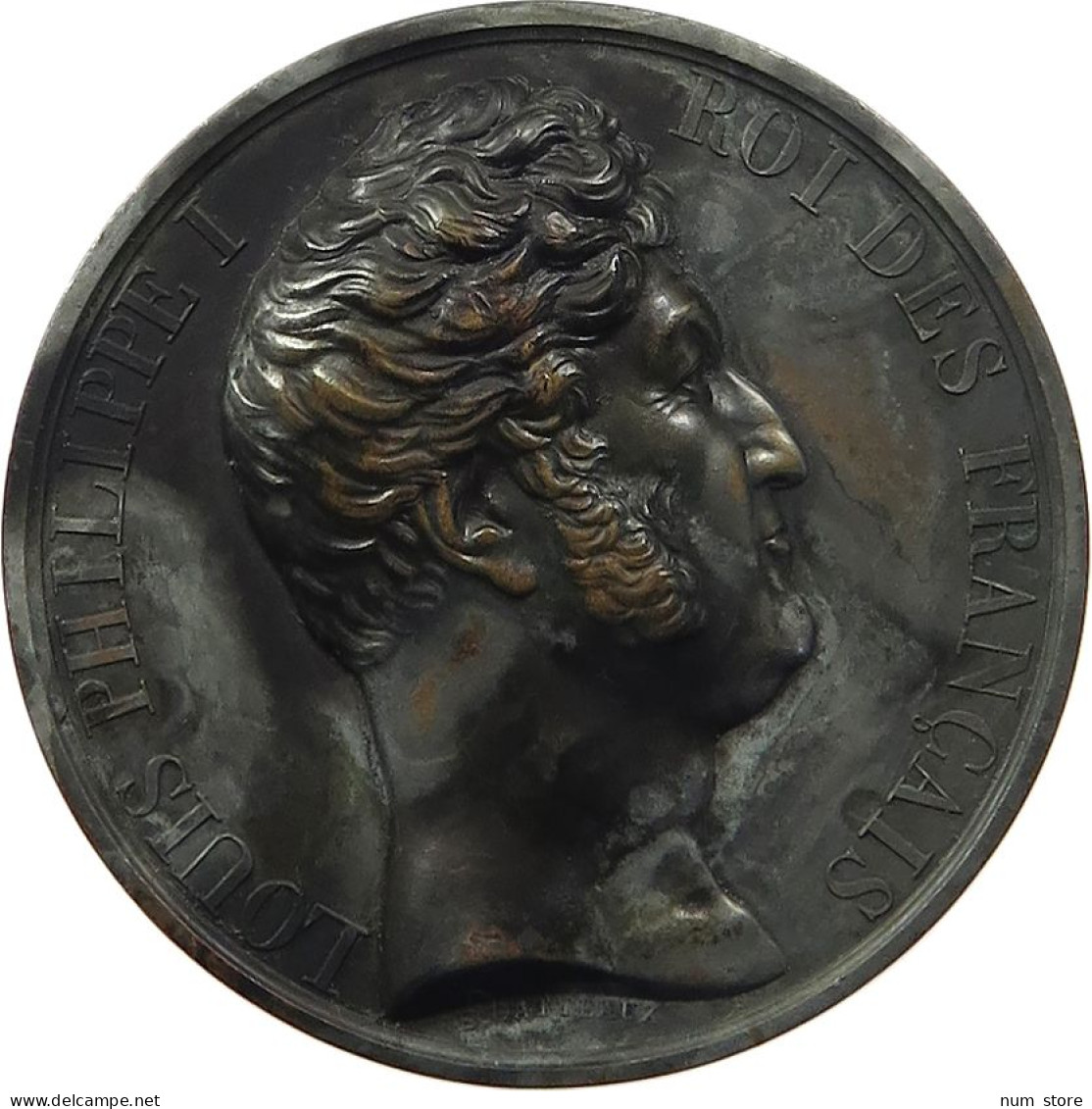 FRANCE MEDAL 1830 LOUIS PHILIPPE I. (1830-1848), GATTEAUX #tm4 0079 - Autres & Non Classés