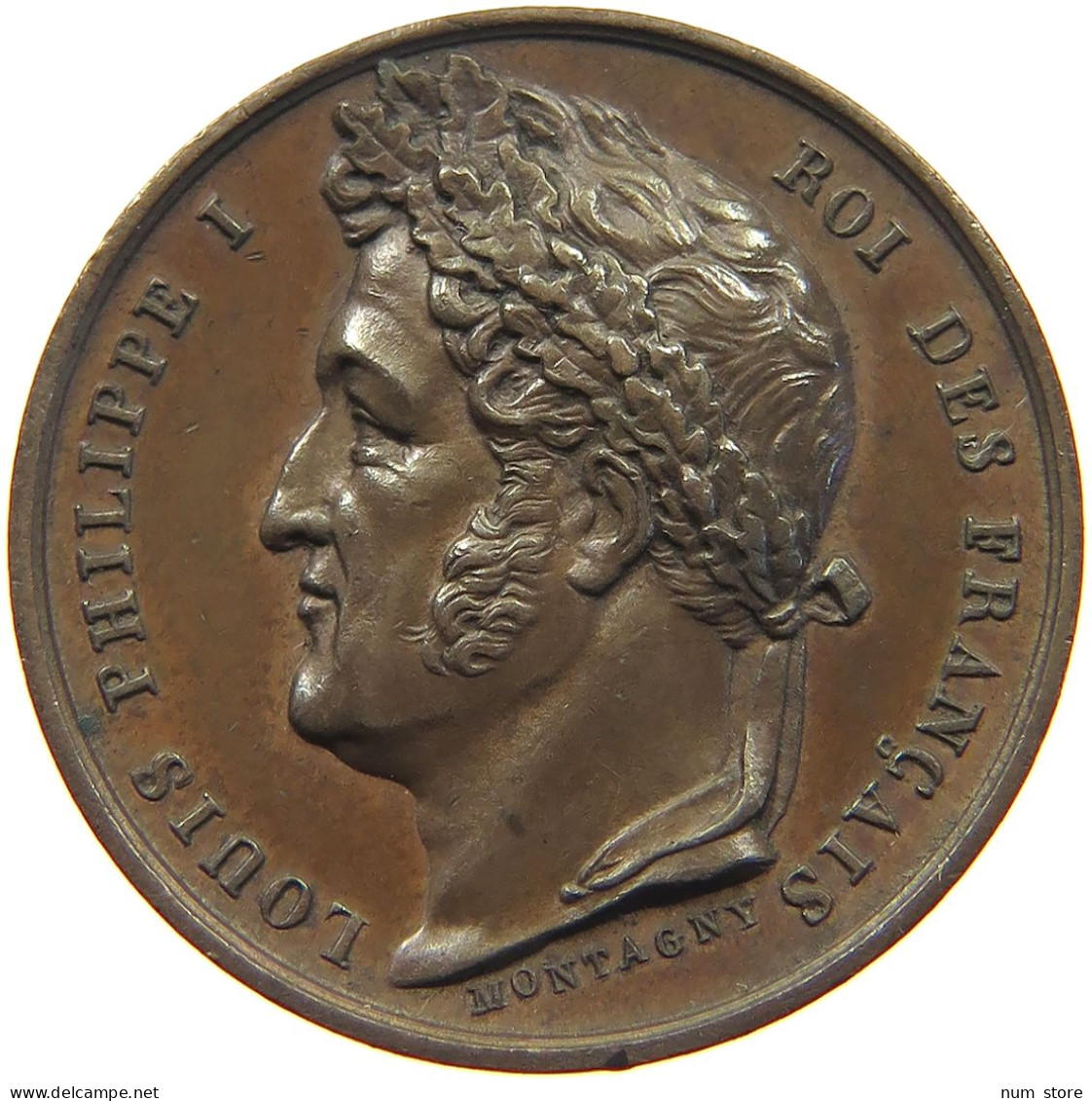 FRANCE MEDAL 1831 LOUIS PHILIPPE I. (1830-1848) 1831 LUXOR OBELISK #tm1 0187 - Andere & Zonder Classificatie