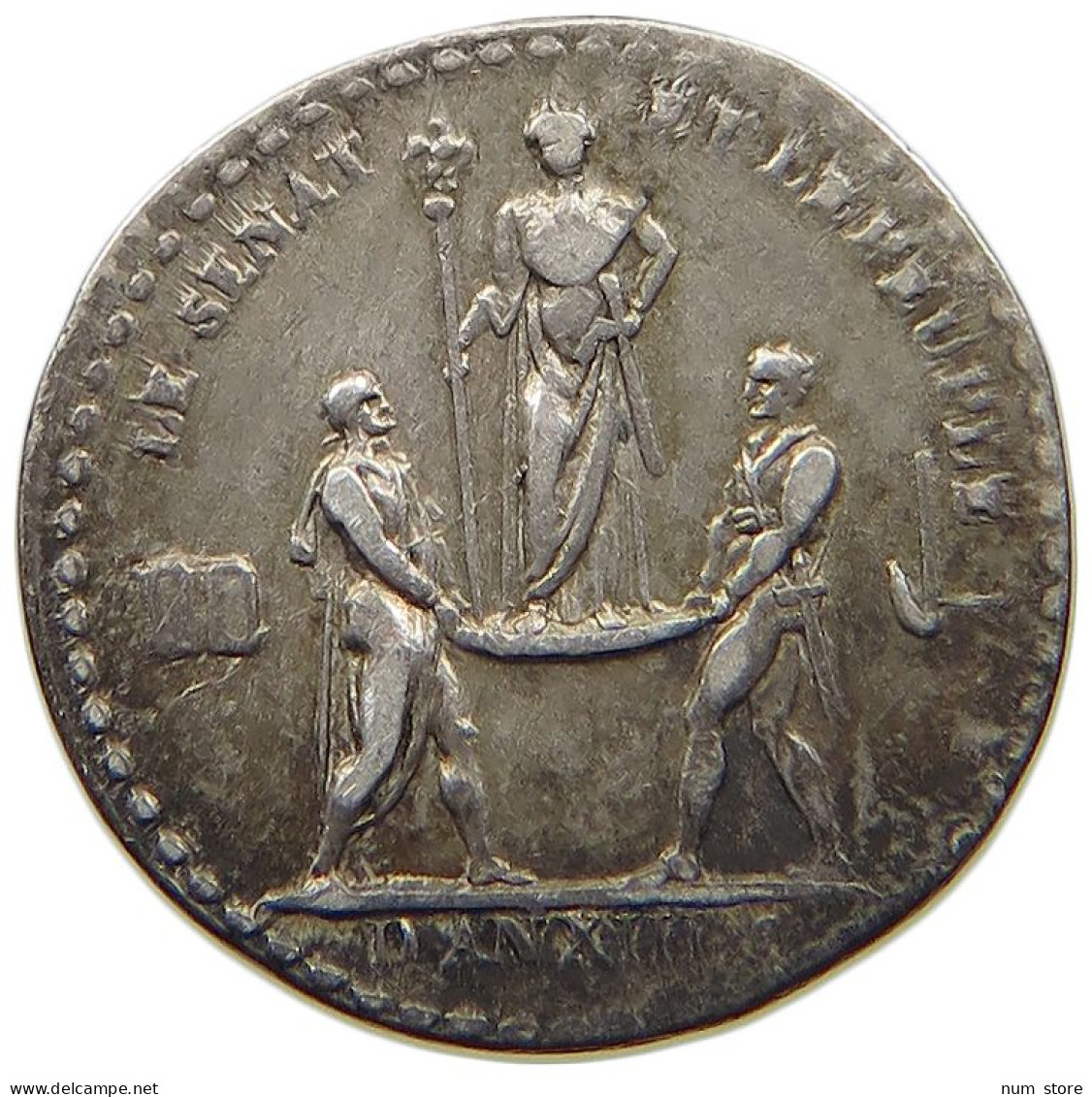 FRANCE MEDAILLE AN 13 Napoleon I. (1804-1814, 1815) #t057 0297 - Altri & Non Classificati