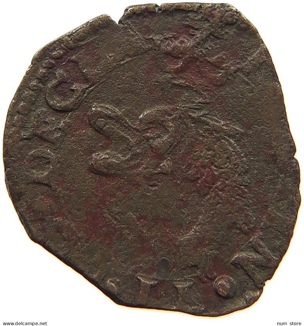 FRANCE LIARD 1574-1589 Henri III. (1574-1589) Liard Du Dauphine GRENOBLE #t007 0001 - 1574-1589 Hendrik III