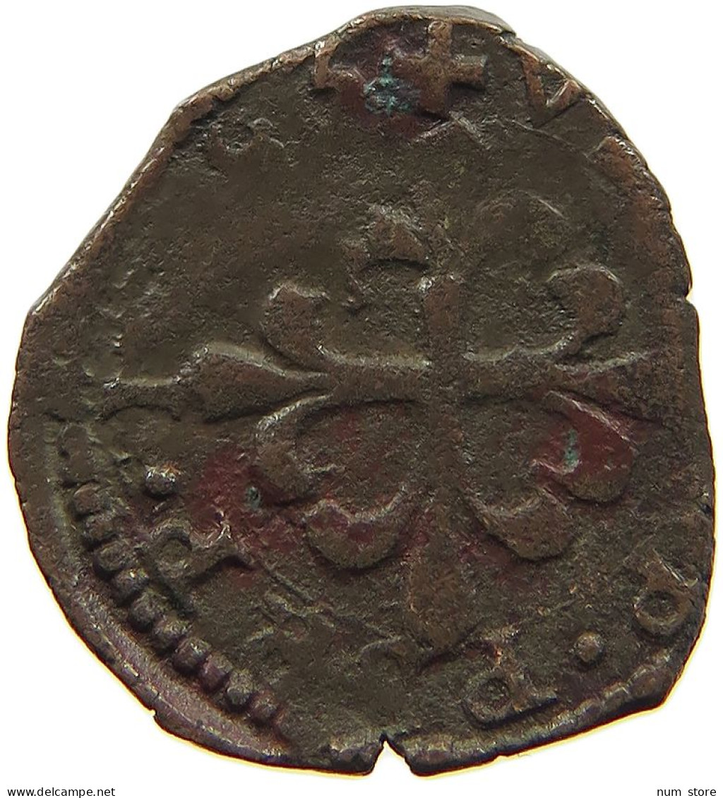 FRANCE LIARD 1574-1589 Henri III. (1574-1589) Liard Du Dauphine GRENOBLE #t007 0001 - 1574-1589 Hendrik III