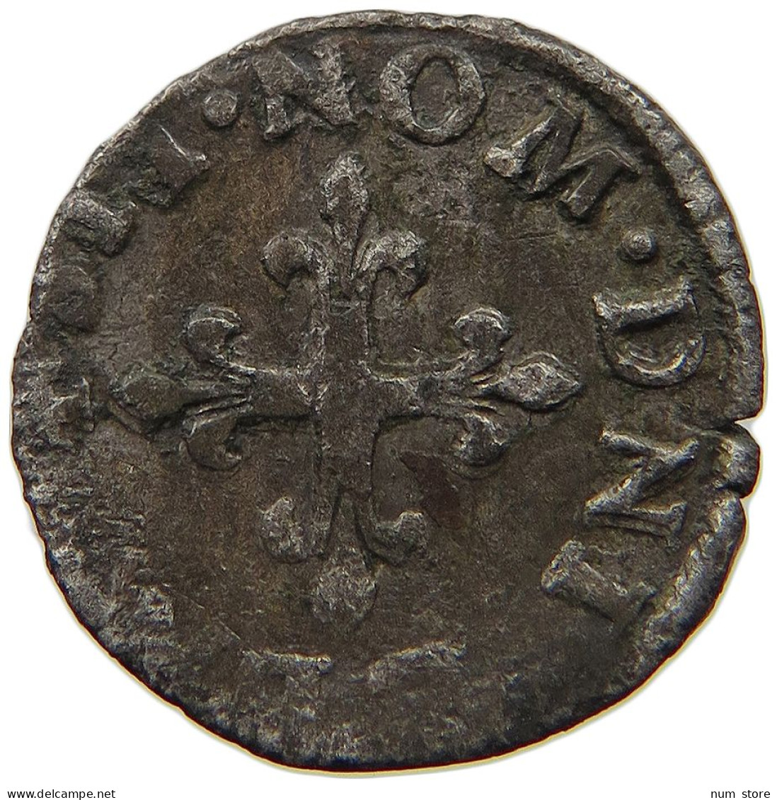 FRANCE LIARD 1566 A CHARLES IX. (1560-1574) RARE #t058 0197 - 1560-1574 Charles IX