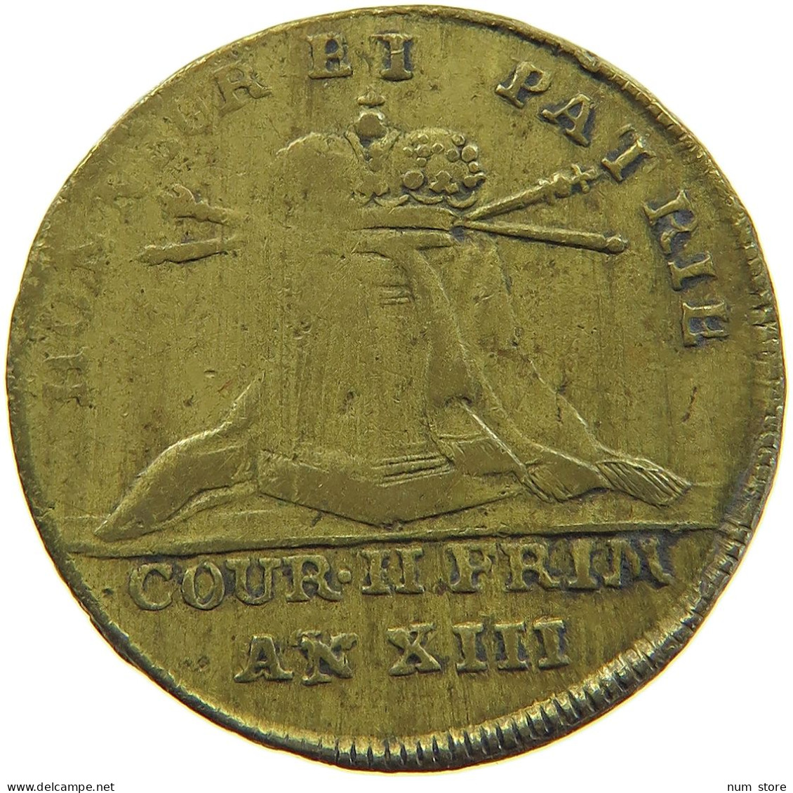 FRANCE JETON AN XIII Napoleon I. (1804-1814, 1815) #c054 0367 - Andere & Zonder Classificatie