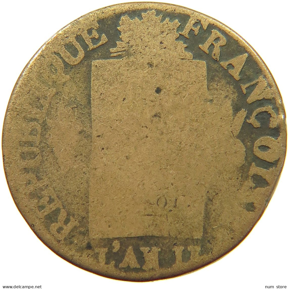 FRANCE SOL AN II AA  #s060 0029 - 1792-1804 First French Republic
