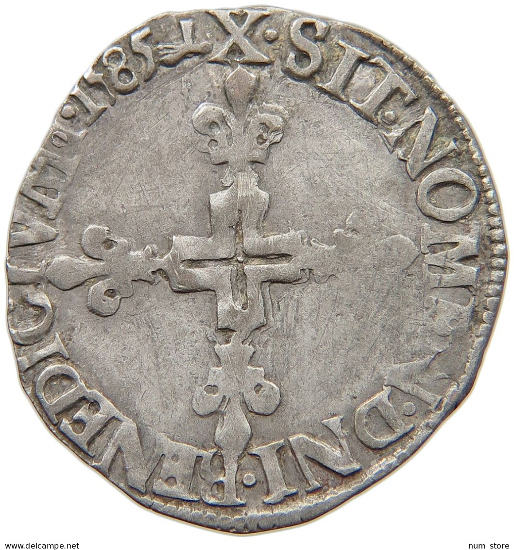 FRANCE SOL 1585 Henri III. (1574-1589) #t118 0109 - 1574-1589 Heinrich III.