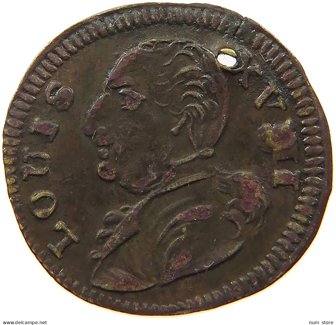 FRANCE RECHENPFENNIG  LOUIS XVII. #a015 0373 - Sonstige & Ohne Zuordnung