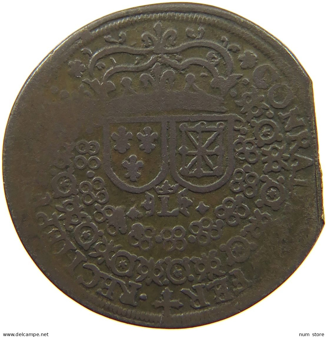 FRANCE RECHENPFENNIG  LOUIS XIII. (1610–1643) #c054 0243 - 1610-1643 Luis XIII El Justo