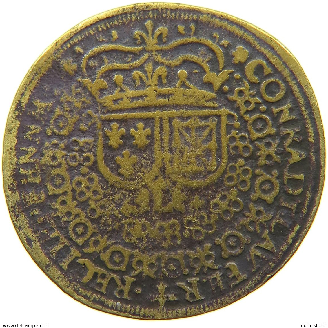 FRANCE RECHENPFENNIG  LOUIS XIII. (1610–1643) #a048 0149 - 1610-1643 Luigi XIII Il Giusto