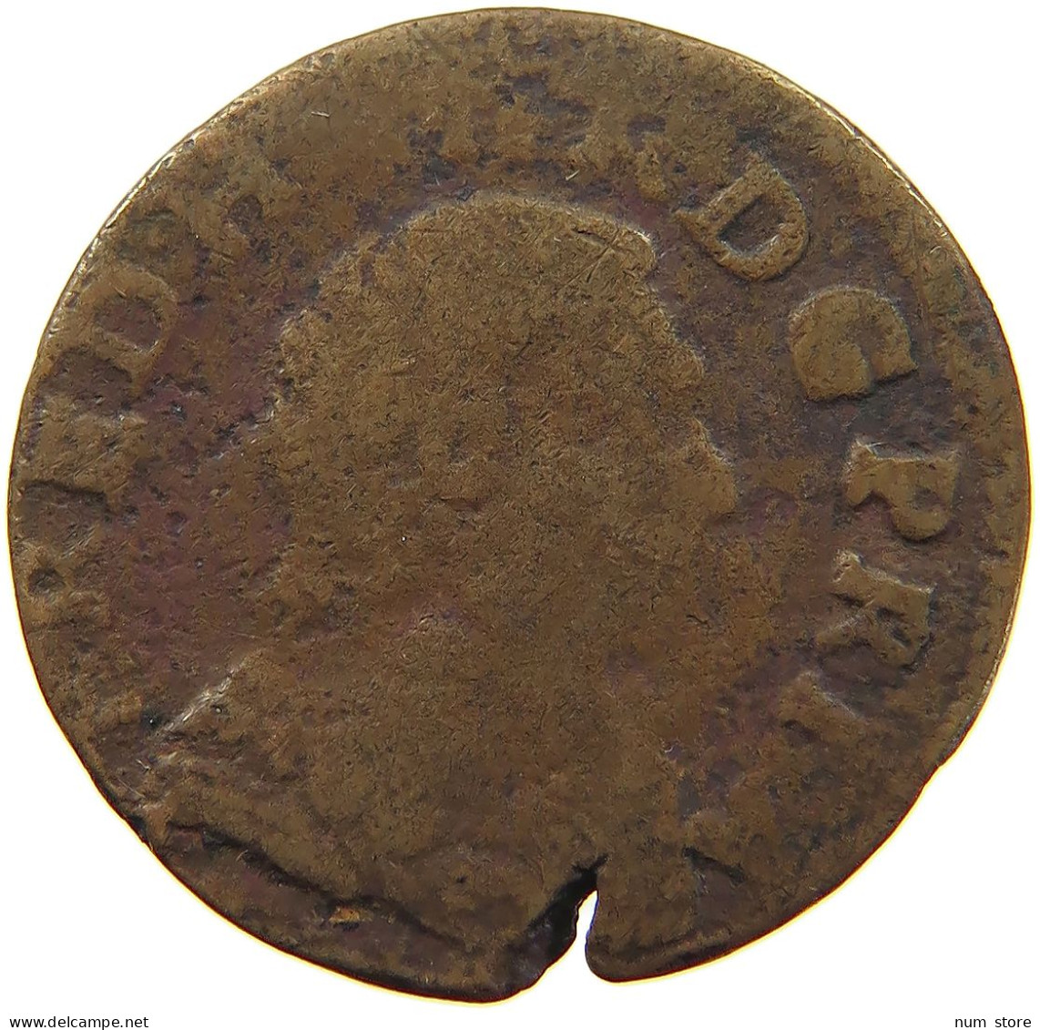 FRANCE ORANGE DOUBLE TOURNOIS 1642 Frederic Henri De Nassau, 1625-1647 #a015 0511 - Orange