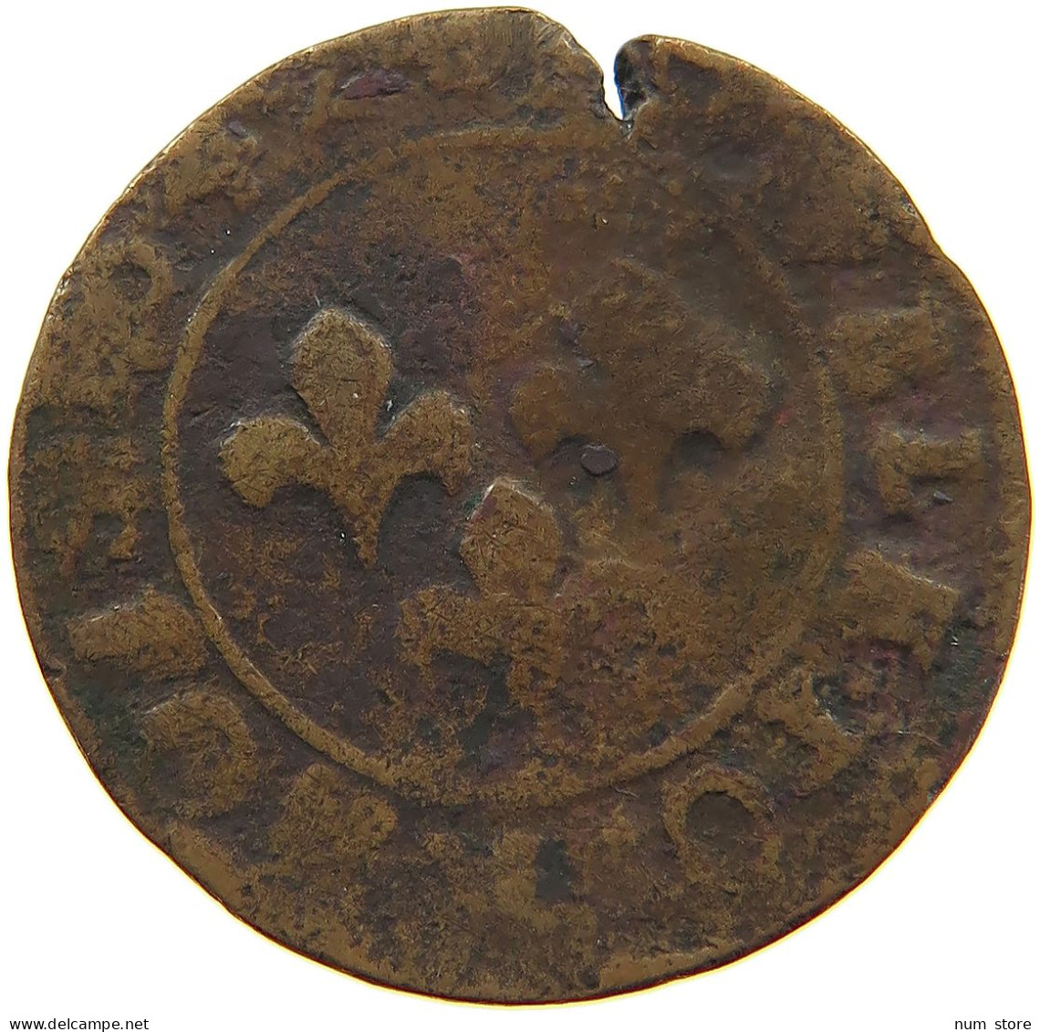 FRANCE ORANGE DOUBLE TOURNOIS 1642 Frederic Henri De Nassau, 1625-1647 #a015 0511 - Orange