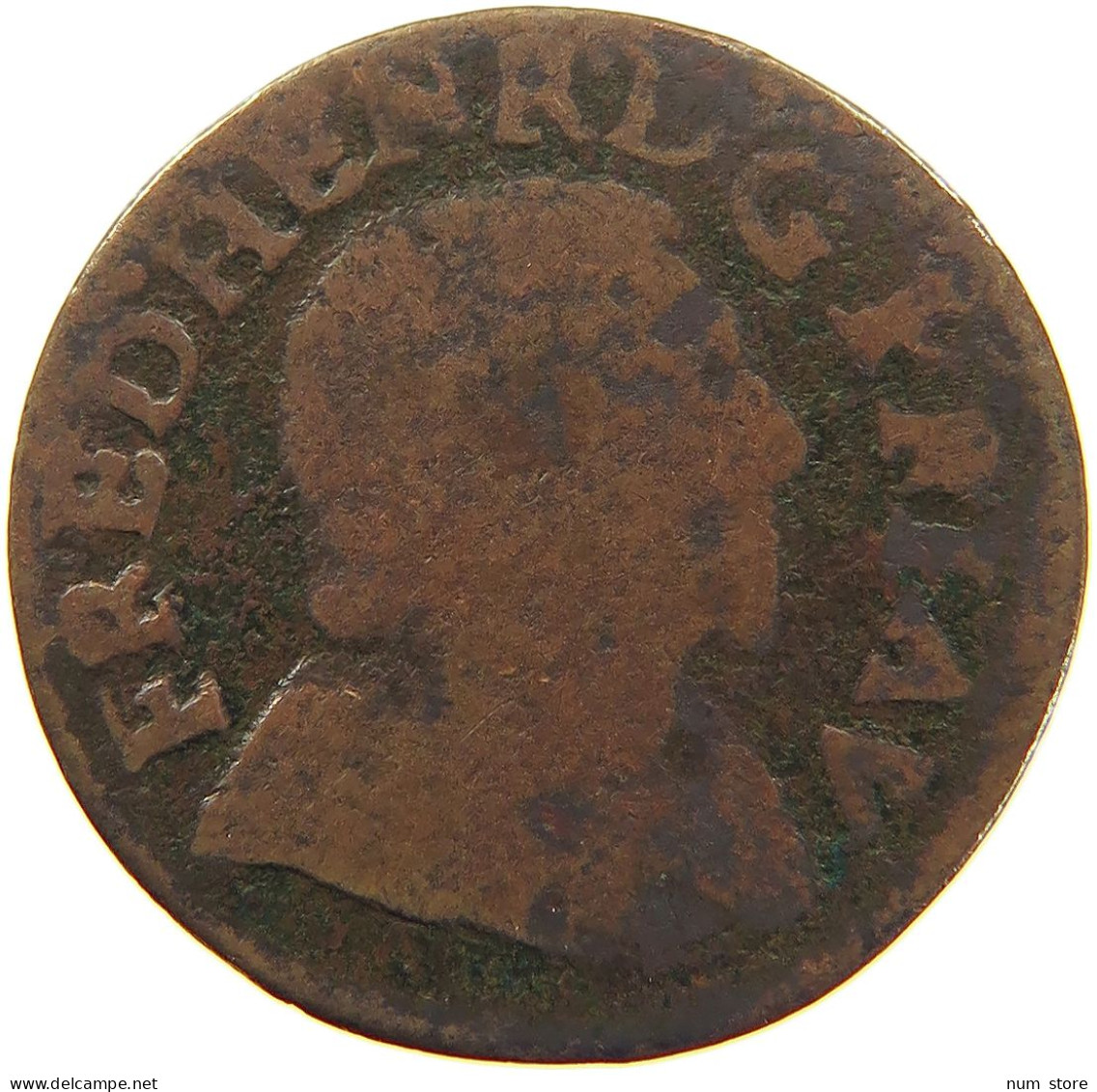 FRANCE ORANGE DOUBLE TOURNOIS 1641 Frederic Henri De Nassau, 1625-1647 #c064 0219 - Orange