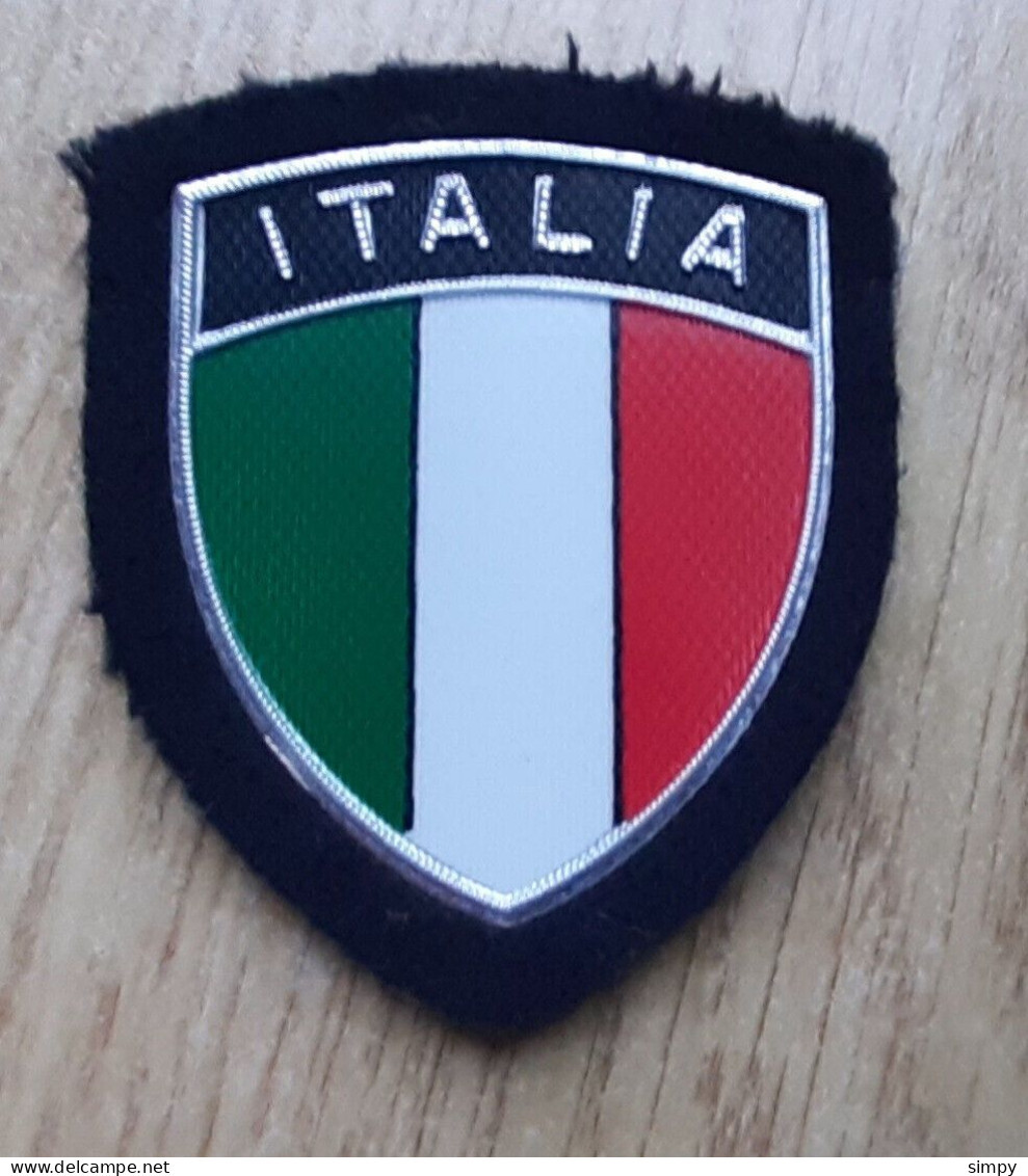 Patch ITALY Army Coat Of Arms Size 50x60mm - Ecussons Tissu