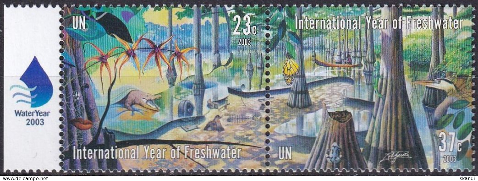 UNO NEW YORK 2003 Mi-Nr. 929/30 ** MNH - Ungebraucht