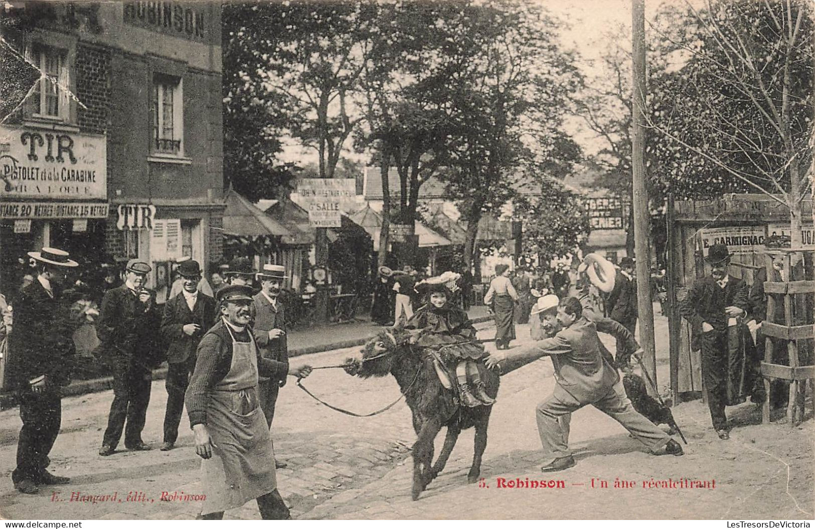 FRANCE - Antony - Robinson - Un âne Récalcitrant - Carte Postale Ancienne - Antony