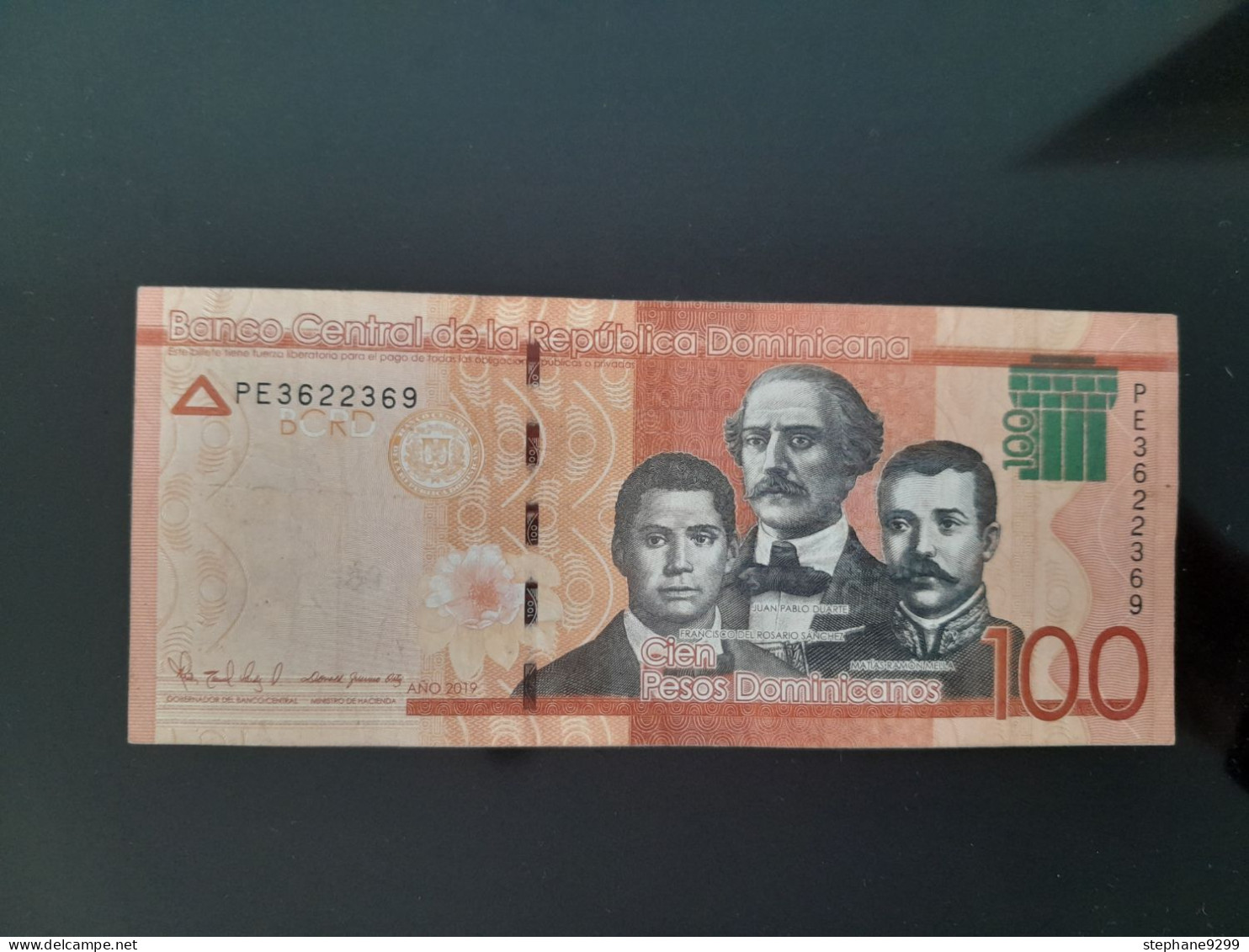 REP DOMINICAINE 100 PESOS 2019 - Repubblica Dominicana