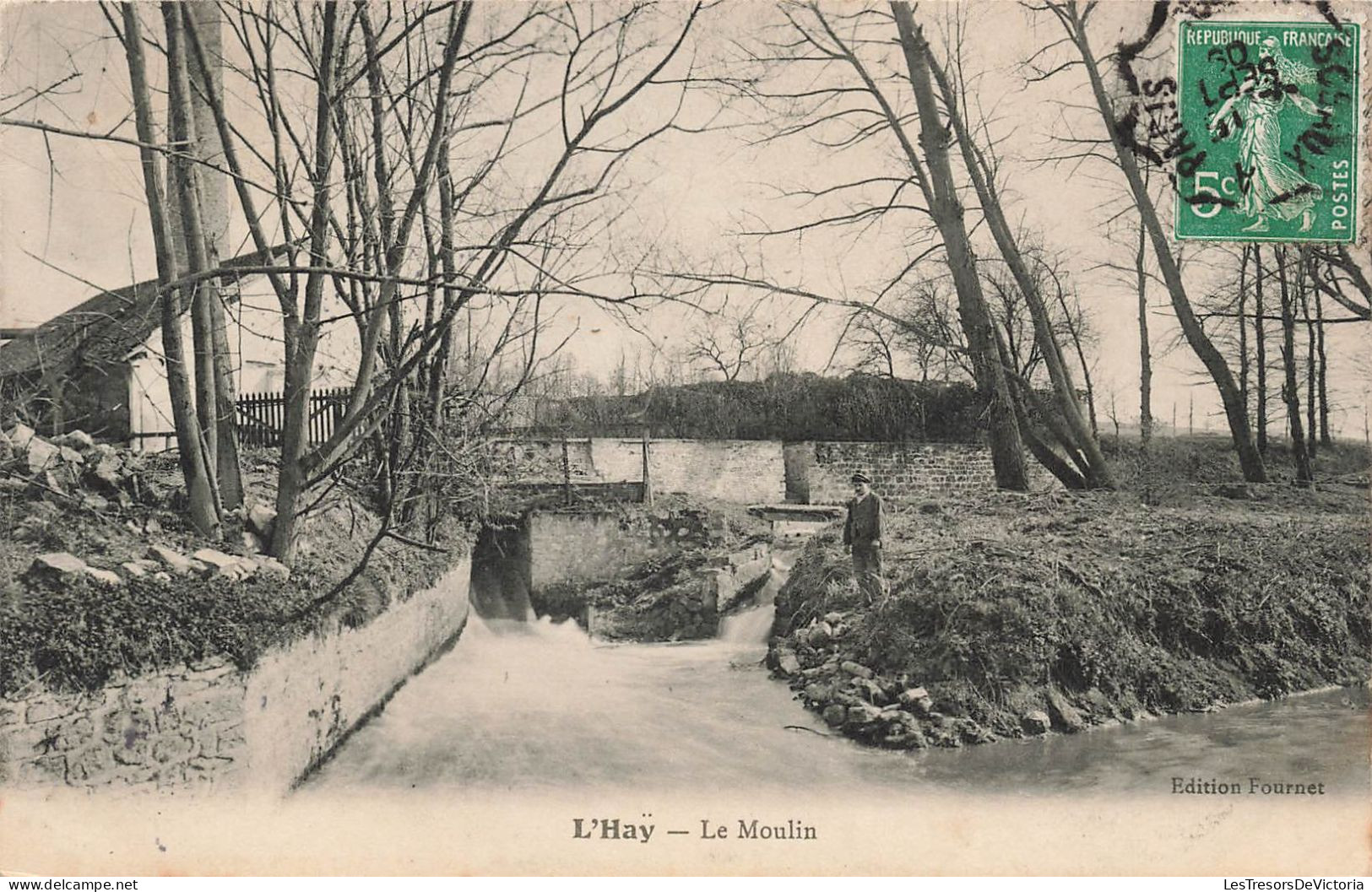 FRANCE - L'Hay Les Roses - Vue Sur Le Moulin - Carte Postale Ancienne - L'Hay Les Roses