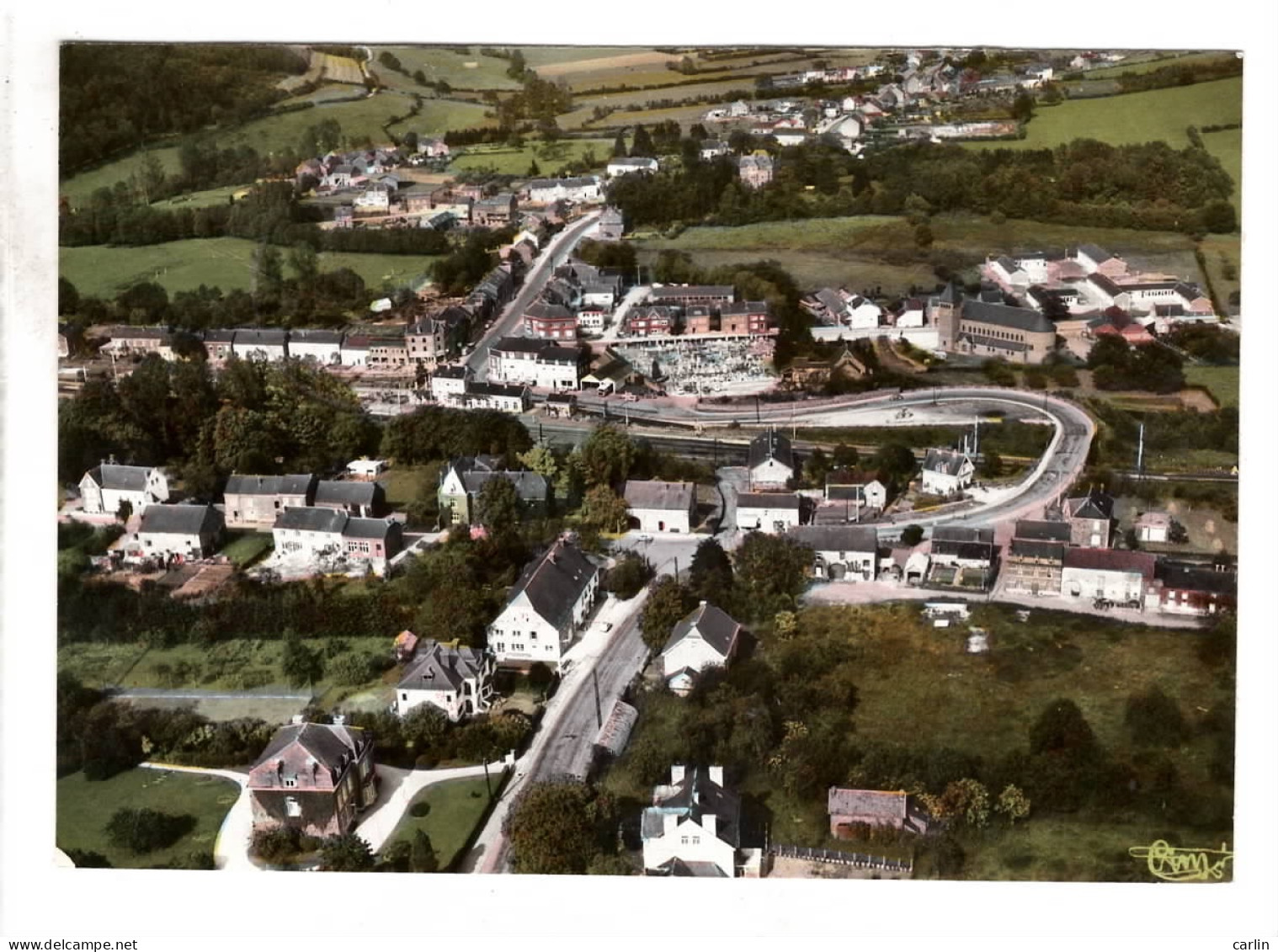 Forrières Vue Panoramique Aérienne - Nassogne