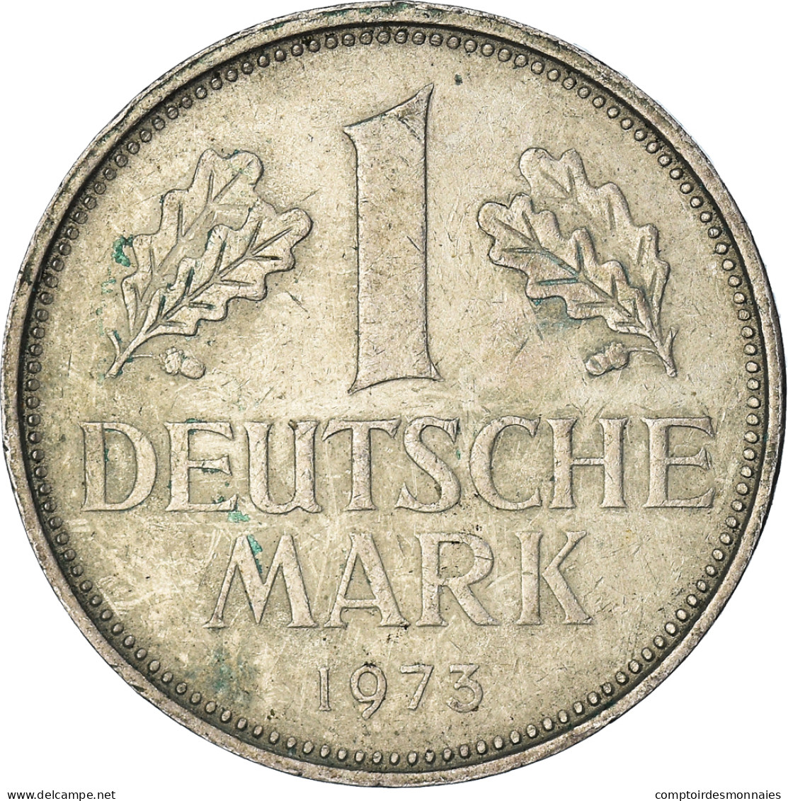 Monnaie, République Fédérale Allemande, Mark, 1973 - 1 Mark