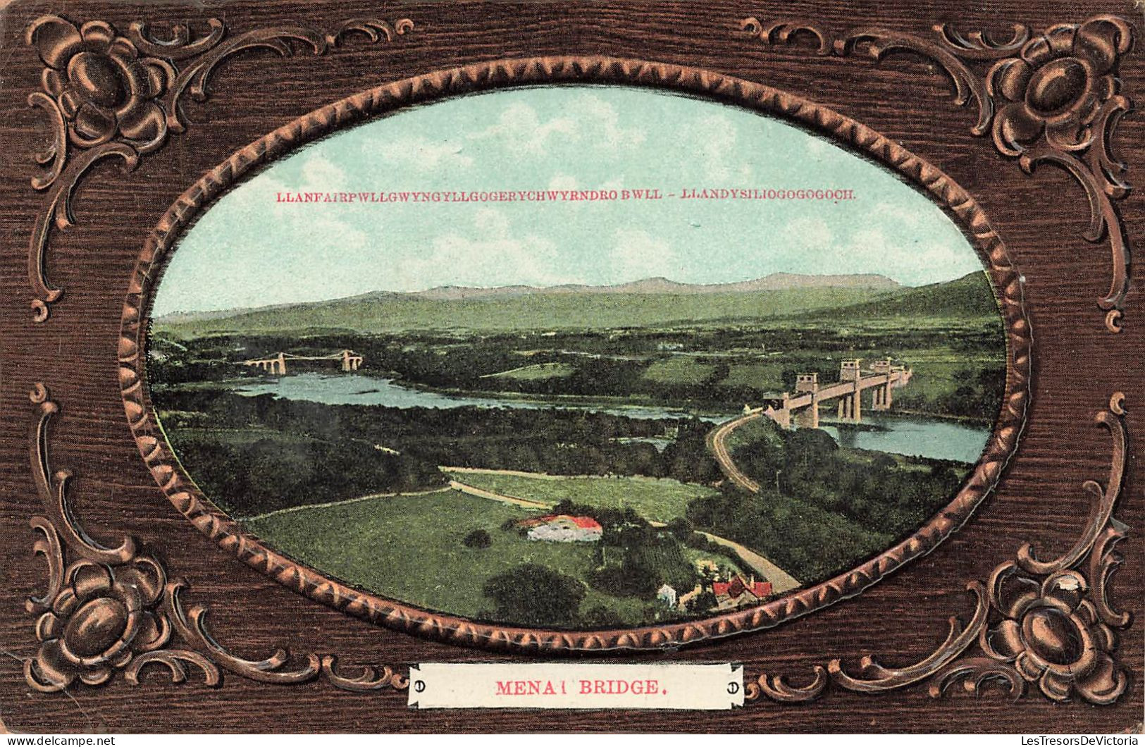 ROYAUME UNI - Pays De Galle - Menai Bridge - Colorisé - Carte Postale Ancienne - Other & Unclassified