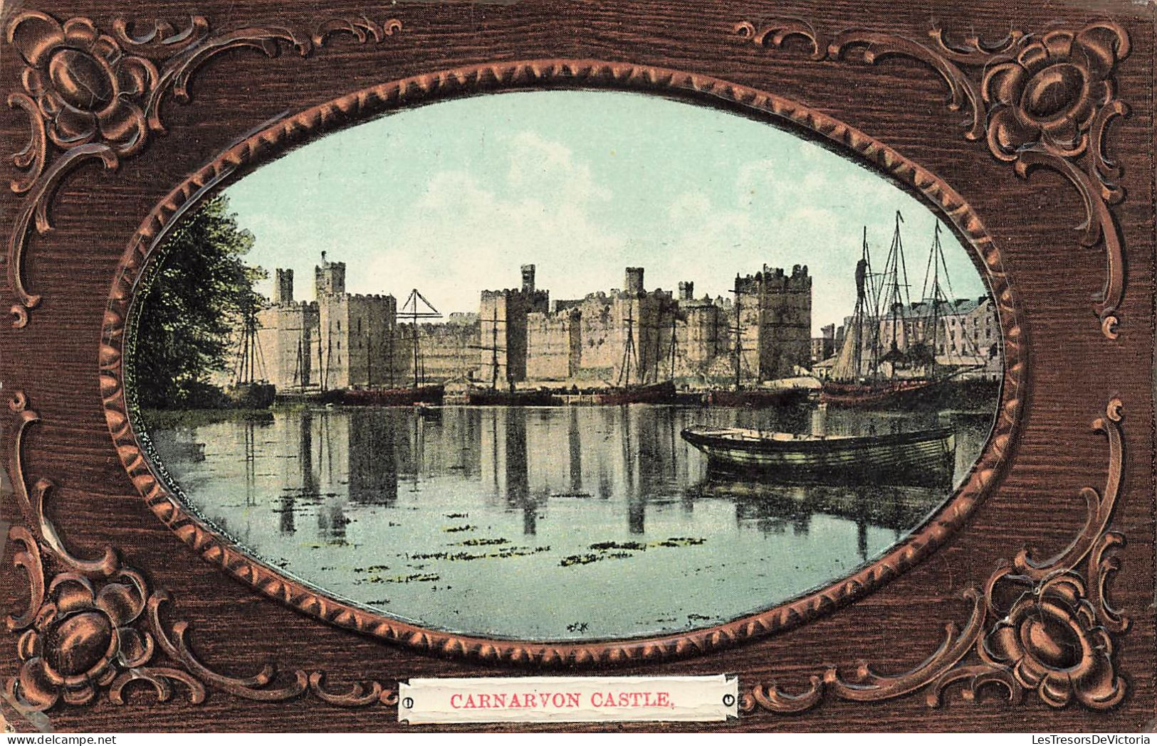 ROYAUME UNI - Pays De Galle - Carnavon Castle - Colorisé - Carte Postale Ancienne - Autres & Non Classés