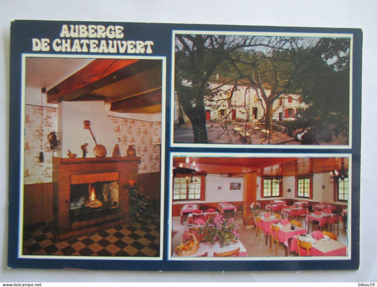 CPA BARJOLS AUBERGE DE CHATEAUVERT MULTIVUES - Barjols