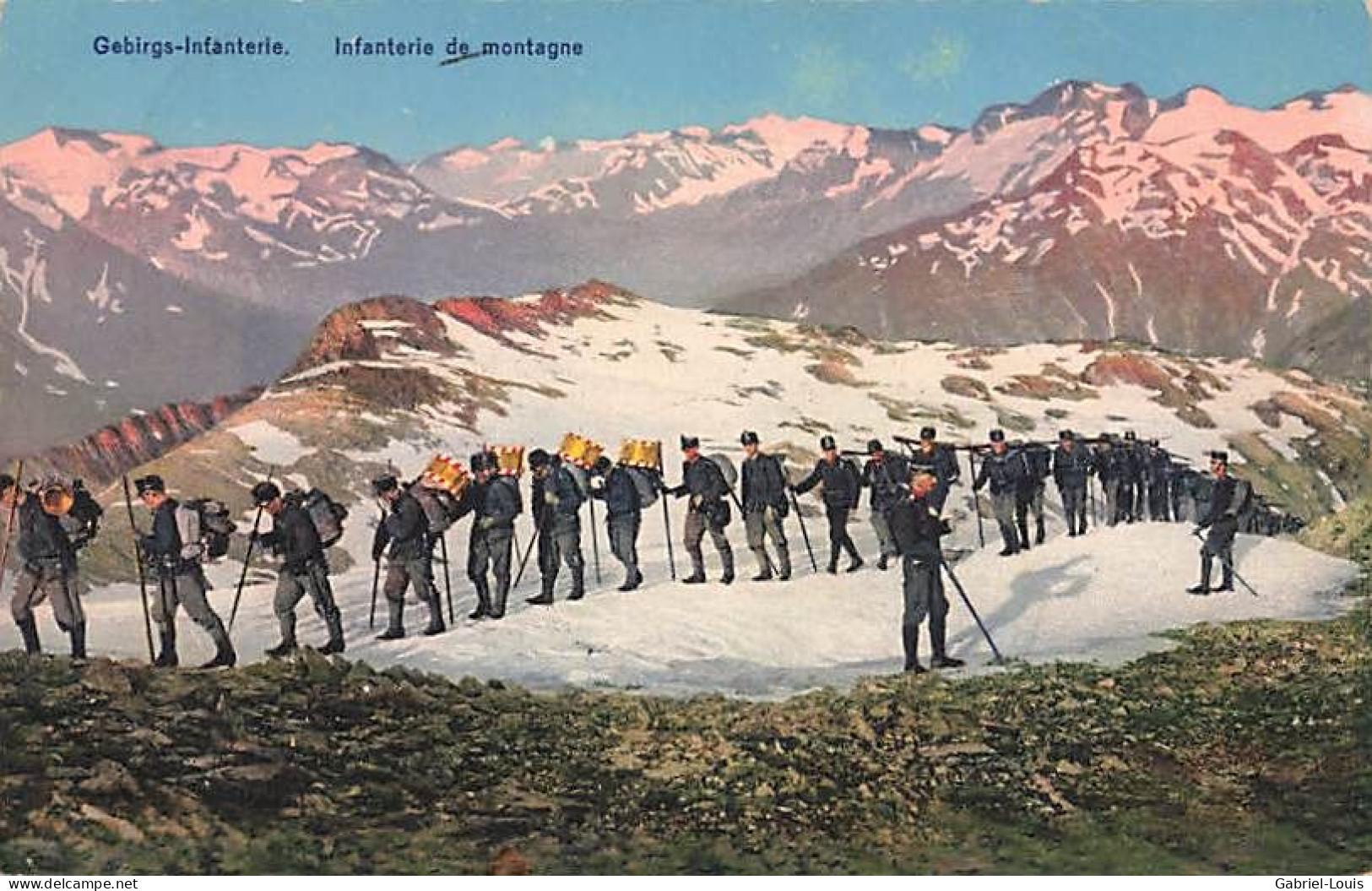 Infanterie De Montagne Gebirgs-infanterie Armée Suisse Schweizer Armee Militaria - Mon