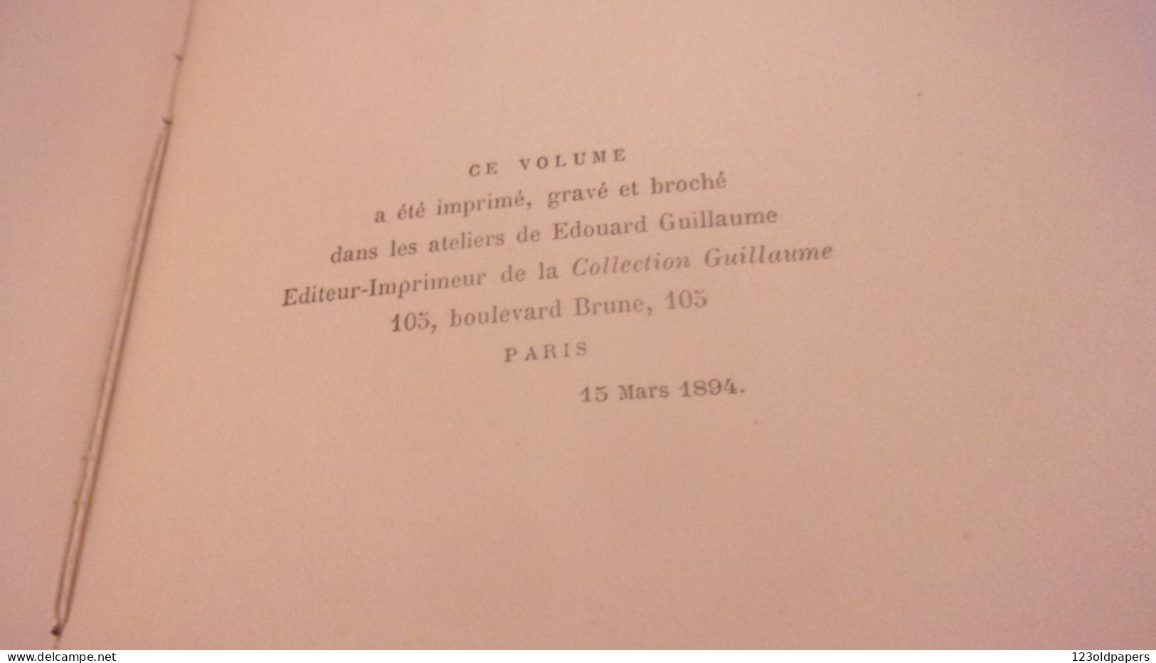 1894 PETITE COLLECTION GUILLAUME VYASA SAKOUNTALA  DENTU EDIT ESOTERISME