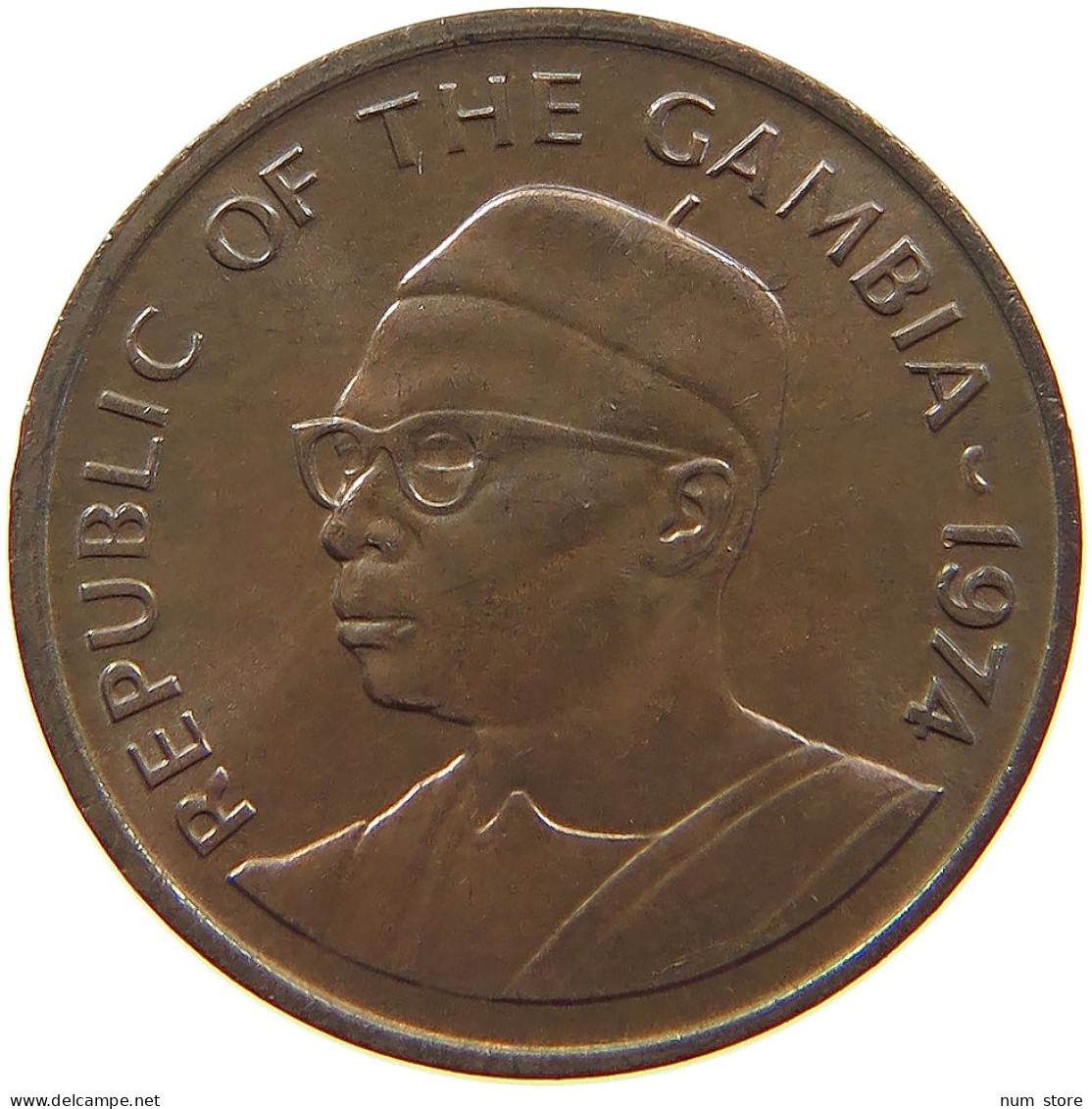 GAMBIA BUTUT 1974  #s062 0525 - Gambie