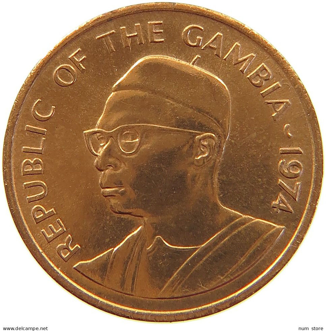 GAMBIA BUTUT 1974  #s023 0403 - Gambie