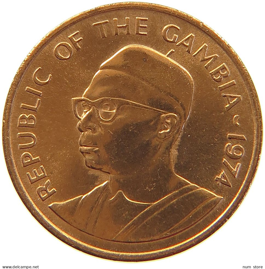 GAMBIA BUTUT 1974  #s023 0189 - Gambie