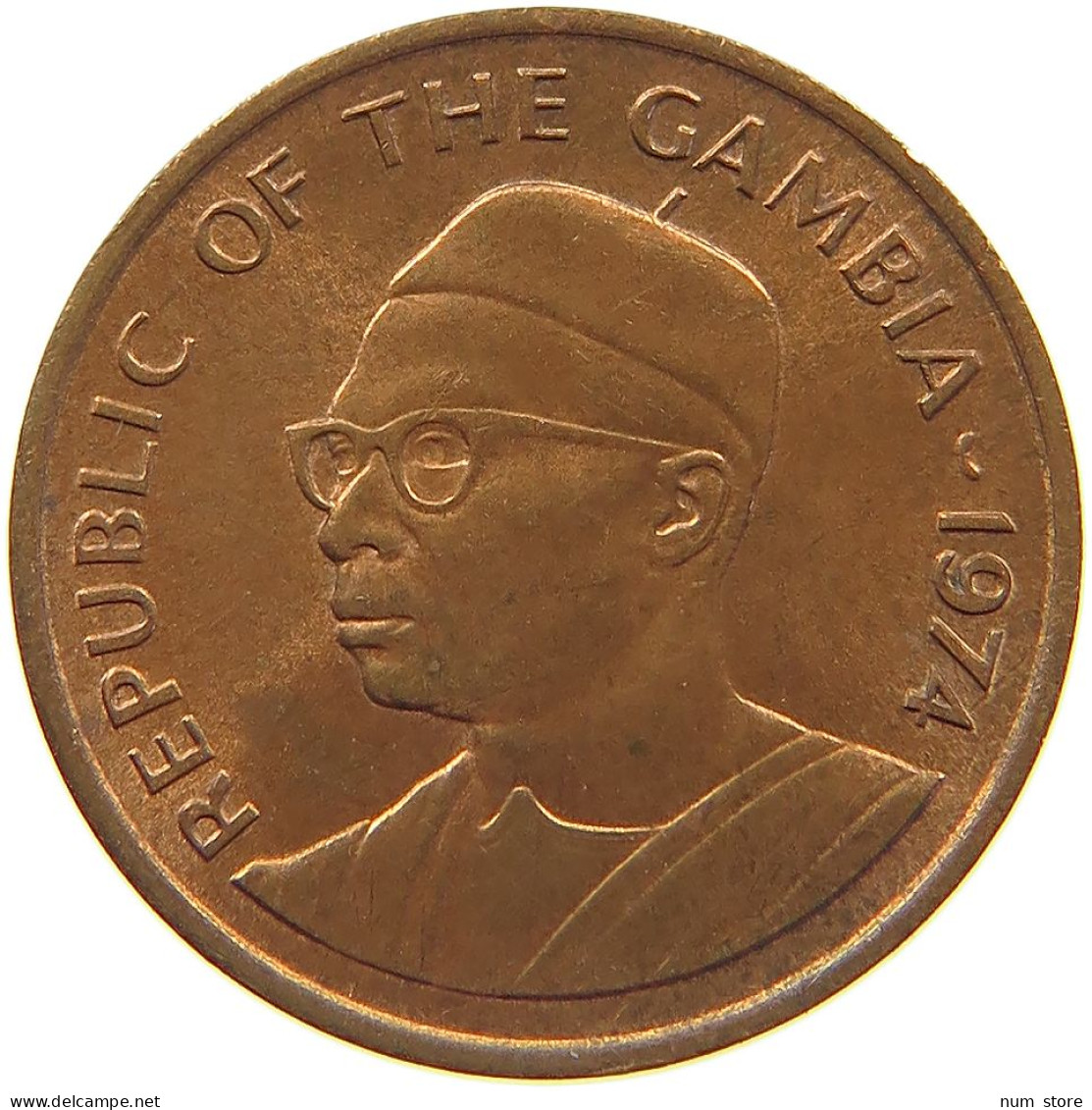 GAMBIA BUTUT 1974  #c017 0149 - Gambie