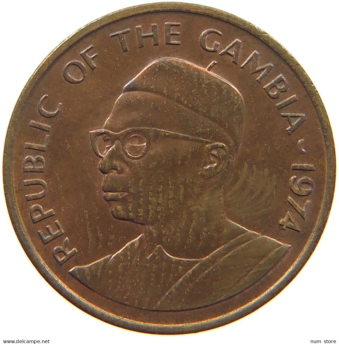 GAMBIA BUTUT 1974  #c018 0359 - Gambia