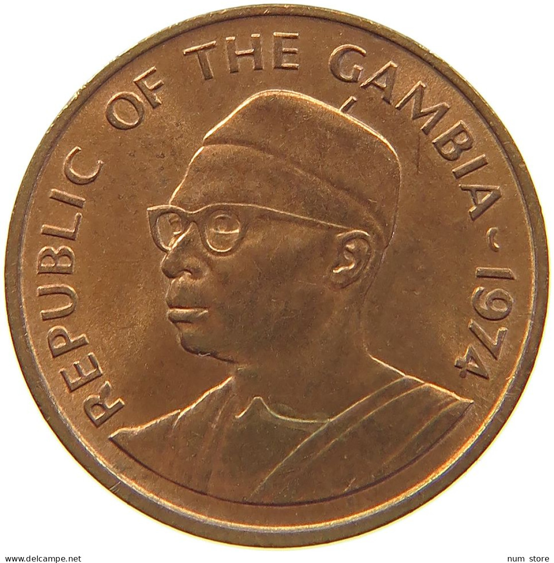 GAMBIA BUTUT 1974  #c017 0147 - Gambie