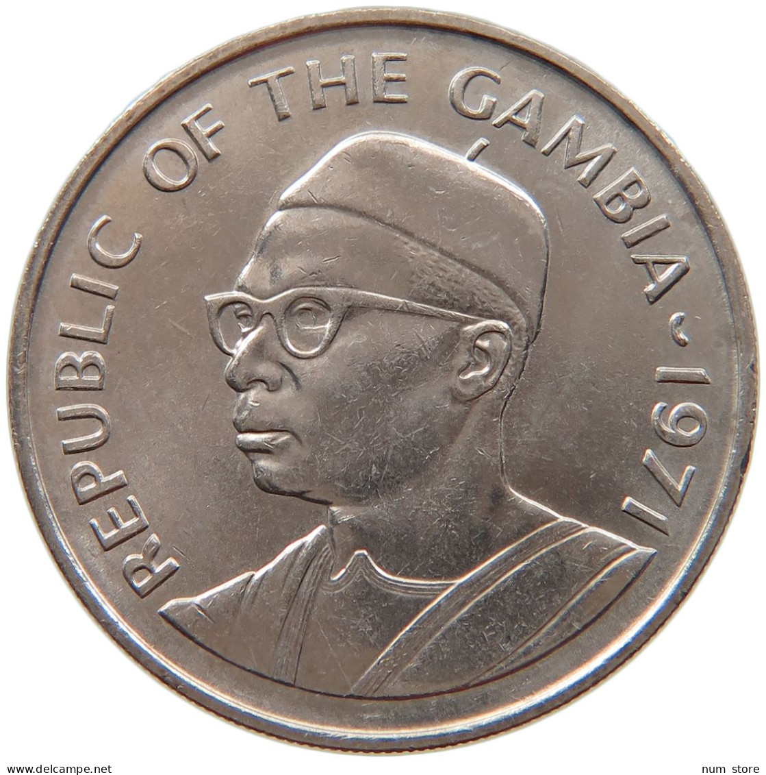 GAMBIA 50 BUTUS 1971  #s027 0005 - Gambia