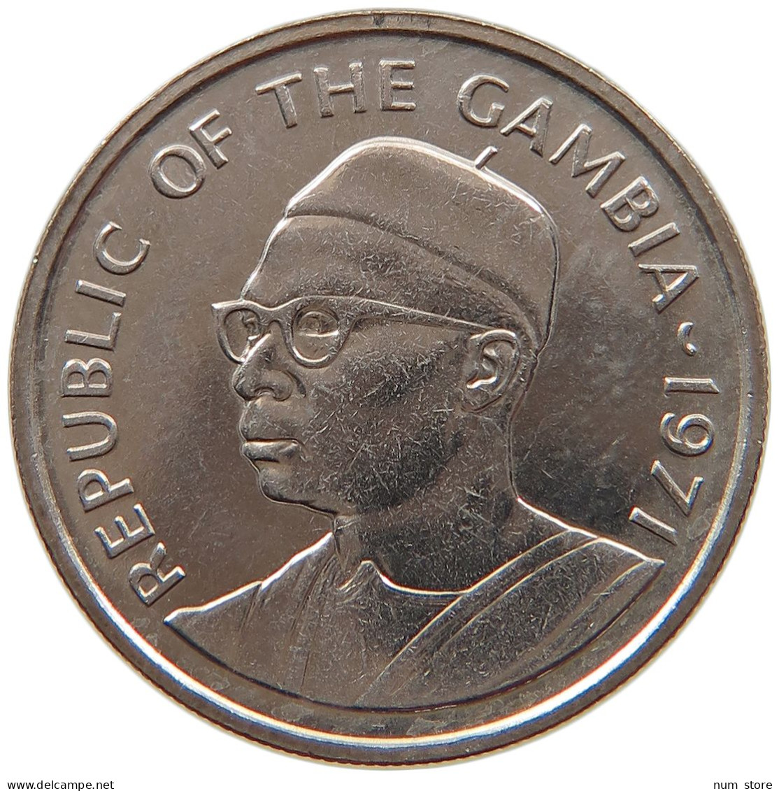 GAMBIA 25 BUTUS 1971  #s028 0123 - Gambia