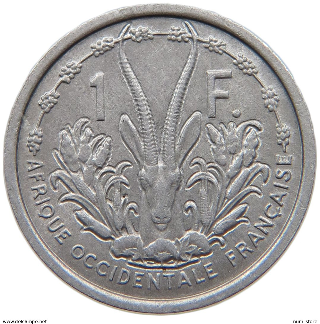 FRENCH WEST AFRICA FRANC 1948  #a065 0113 - Französisch-Westafrika