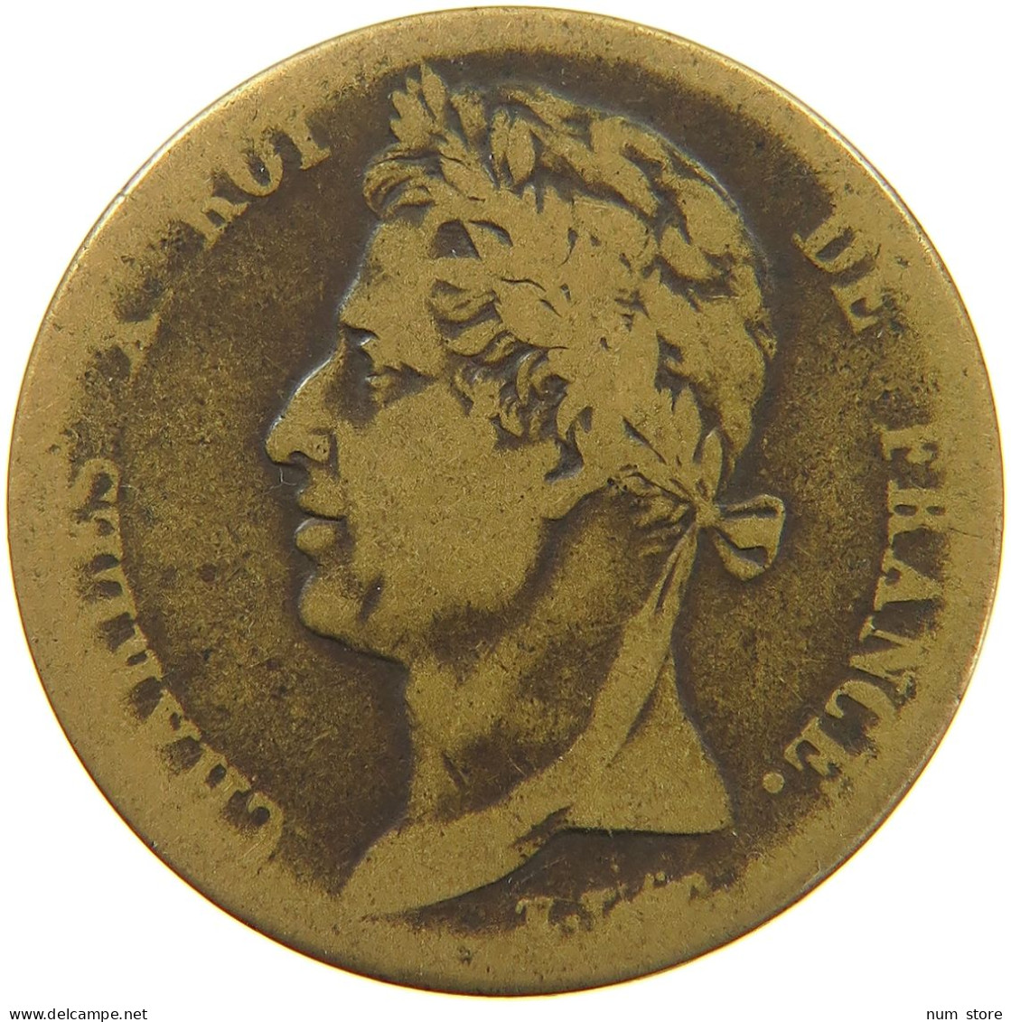 FRENCH COLONIES 5 CENTIMES 1825 Charles X. (1824-1830) #a042 0109 - Franse Koloniën (1817-1844)