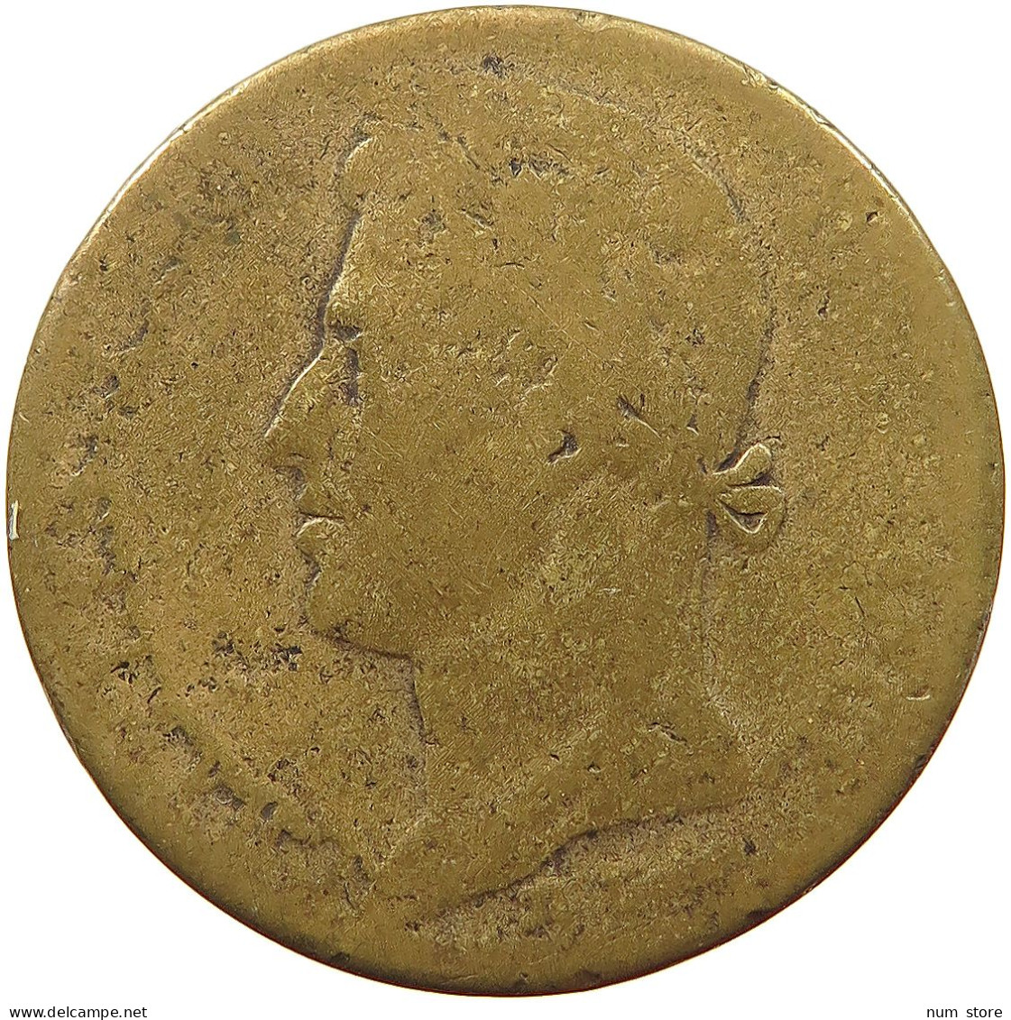 FRENCH COLONIES 10 CENTIMES  Charles X. (1824-1830) #a008 0207 - Colonie Francesi (1817-1844)