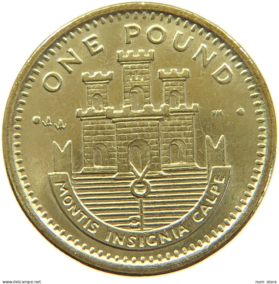 GIBRALTAR POUND 2001 Elizabeth II. (1952-2022) #s020 0357 - Gibraltar